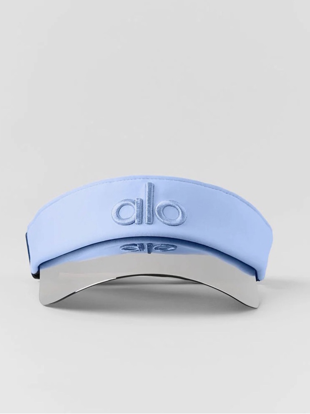 ALO Yoga Airlift Solar Visor blue hat cap tennis sports new running nwt